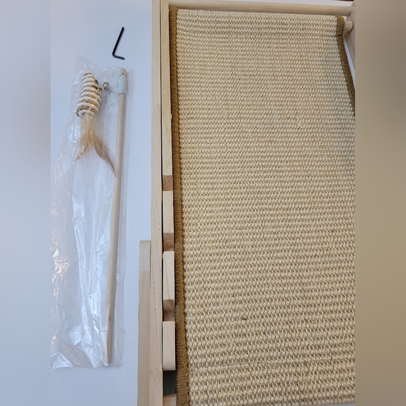 AccEncyc Cat Chair- No Assembly Cat Sisal Chair Elevated Cat Hammock Bed Adjusta - Picture 9 of 12